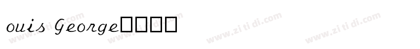 Louis George字体转换